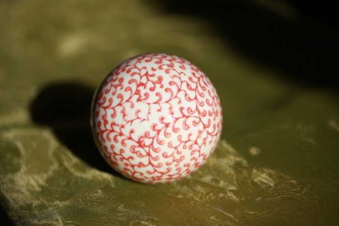Schwimmkugel Porzellan